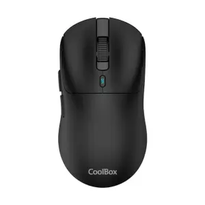 Coolbox Mouse Inalámbrico W03-B 2.4GHz 10000dpi 7 Botones Negro
