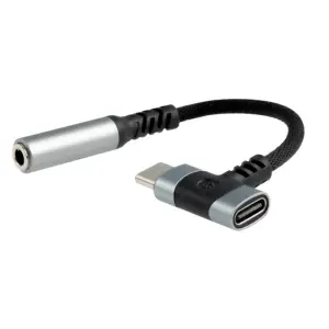 Nanocable Adaptador USB-C a Audio 3.5mm y USB