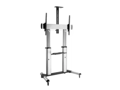 SOPORTE DE SUELO CON RUEDAS EQUIP PARA PANTALLA DE 60-100" INCLINABLE VESA MAX. 1000 X 600 HASTA 100KG