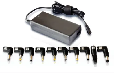 Leotec Cargador Universal Automático 90W con 10 Conectores Diferentes