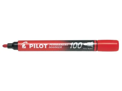 Pilot Rotulador Permanente SCA-100 Rojo - Calidad y Precisión