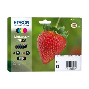 Epson T2996 (29XL) Pack de 4 Cartuchos de Tinta Originales