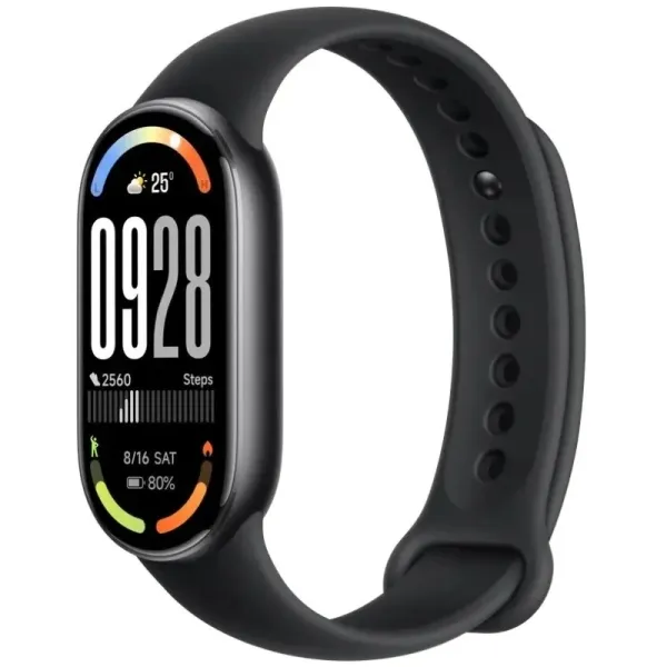 Xiaomi Mi Smart Band 10 Pulsera De Actividad Pantalla Amoled 1.72" - Bluetooth 5.4 - Mas De 150 Modos Deportivos - Funciones De Vigilancia De La Salud - Autonomia Hasta 21 Dias - Color Negro