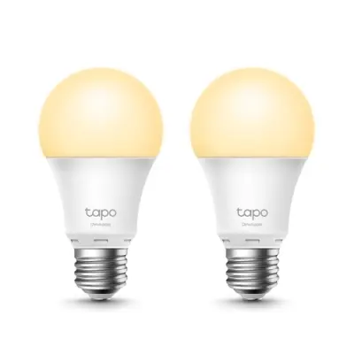 Bombilla Led Wifi Inteligente Tp-Link Tapo L510E Pack 2U E27 2700K Regulable Compatible Con Alexa Y Google