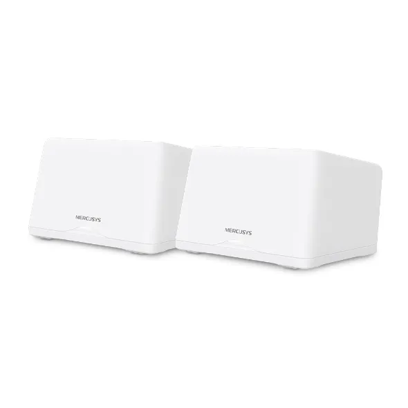 Mercusys Halo H47Be Pack De 2 Sistema Wi-Fi 7 Mesh Be9300 Tri-Banda - Cobertura Hasta 550 M² - Color Blanco