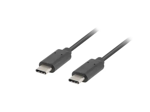 Lanberg Cable USB 2.0 USB-C 1 m Negro