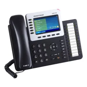 Grandstream GXP2160 Teléfono IP con Pantalla a Color y Soporte para 6 Cuentas