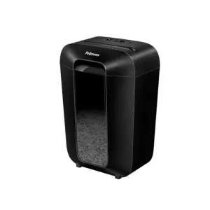 Fellowes LX70 Destructora de Papel Manual 18L, 11 Hojas, Partículas 4x40mm, Nivel P-4, Negro
