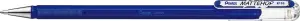 Pentel Mattehop Bolígrafo de Bola 1mm Punta 0.5mm Tinta Gel Opaca Azul 55% Reciclado