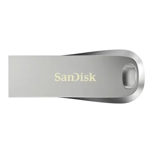 SanDisk Ultra Lux Memoria USB 3.1 128GB Sin Tapa Color Acero