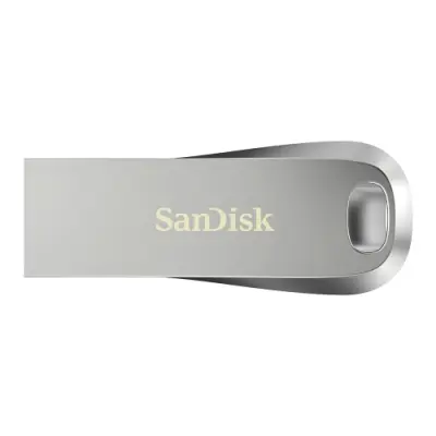 SanDisk Ultra Lux Memoria USB 3.1 128GB Sin Tapa Color Acero