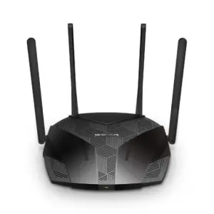 Mercusys Router WiFi 6 AX3000 Doble Banda, 4 Puertos 10/100/1000Mbps, 4 Antenas 5dBi, OFDMA, MU-MIMO