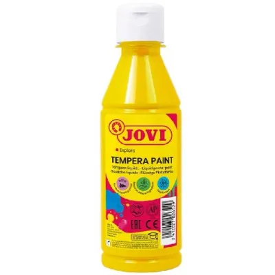 Jovi Témpera Líquida Amarillo Botella De 250Ml
