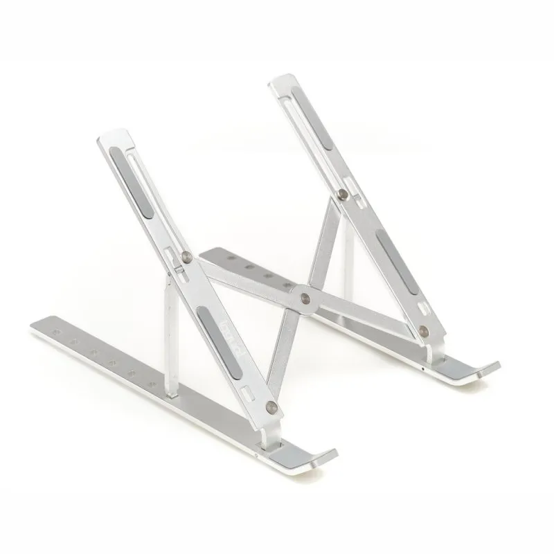iggual Soporte Elevador Plegable Portátil 17 Plata