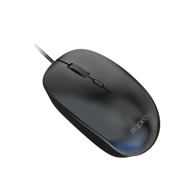 APPROX Mouse APPXM150 Cable 1.35m 1600 DPI 4 Botones Ajustables