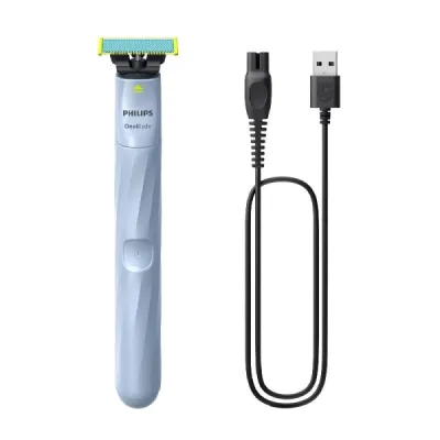 Philips OneBlade QP1324/20 Afeitadora Híbrida Facial 100% Impermeable