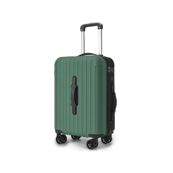 Lagart Maleta Trolley Cabina Rígida 20” 55x34x20cm con Asa Frontal y Cierre TSA - Verde
