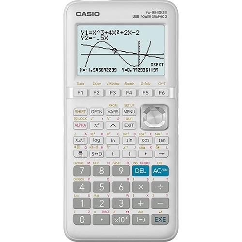 Casio Calculadora Gráfica Gris 8 Lineas Y 21 Dígitos Fx-9860Giii