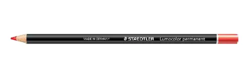 Staedtler Lumocolor GlasoChrom Marcador Permanente Seco Rojo
