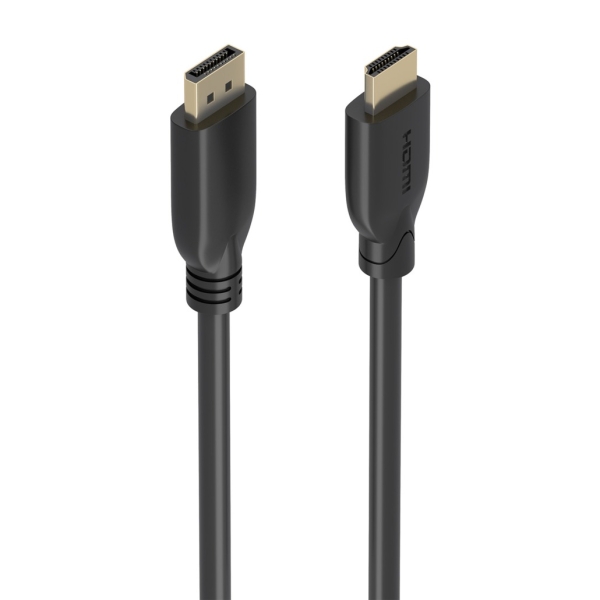 Aisens Cable Conversor Displayport A Hdmi 4K@60Hz - Dp-M A Hdmi-M - 5M - Color Negro