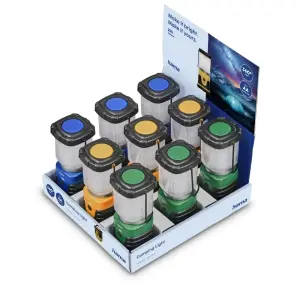 Hama L250 Linterna LED 250 Lúmenes con Gancho Plegable y Batería 15H