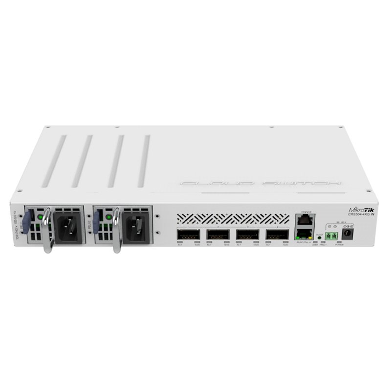 Mikrotik Crs504-4Xq-In Switch 4Xqsfp28 1X100Mbe
