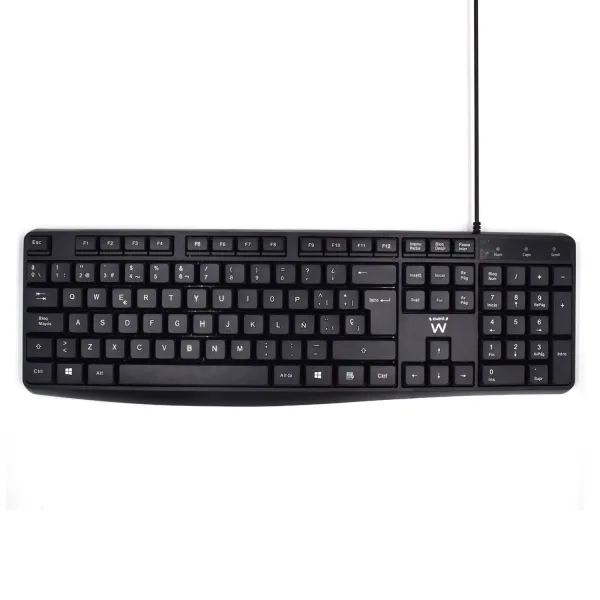 Ewent EW3001 Teclado USB Silencioso para Escritura