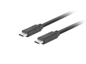 Lanberg Cable USB 3.2 Gen 2 (3.1 Gen 2) USB-C 1.8 m Negro