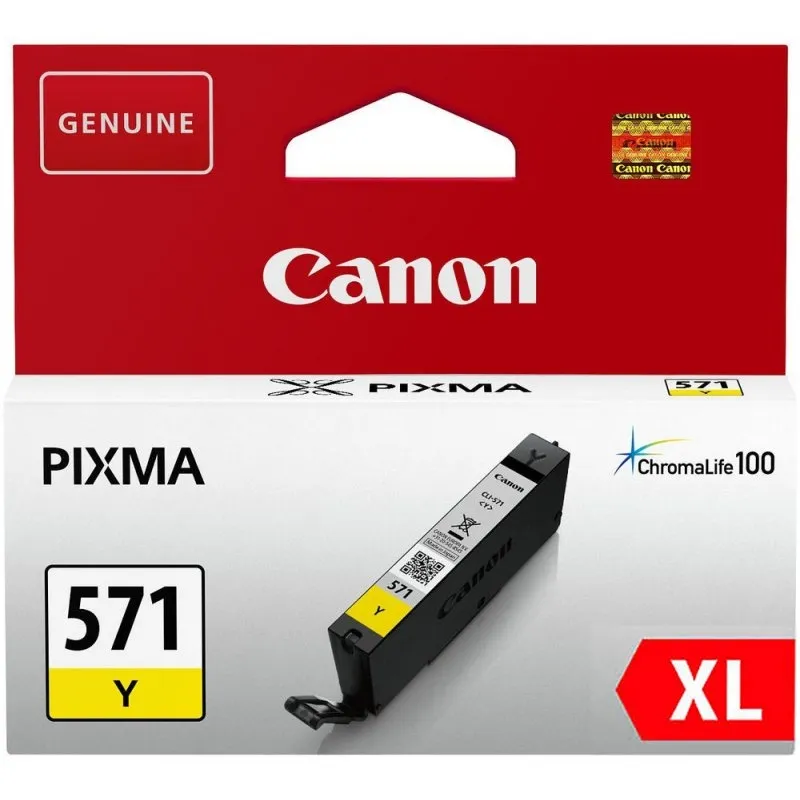 Canon CLI-571XL Cartucho de Tinta Original Amarillo