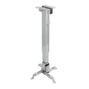 Tooq Soporte Universal de Techo para Proyector Inclinable y Giratorio 20Kg Plata