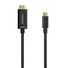 Aisens Cable Conversor USB-C a HDMI 4K 30Hz 0.8M Color Negro