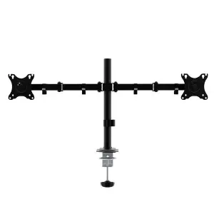 UNYKA Soporte De Mesa UK710102 2 Cabezares Ajustables Y Giratorios 10-32" Max. 10Kg VESA 100x100 mm