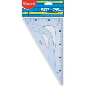 Maped Cartabón Geométrico 60º Lado Mayor 26 cm