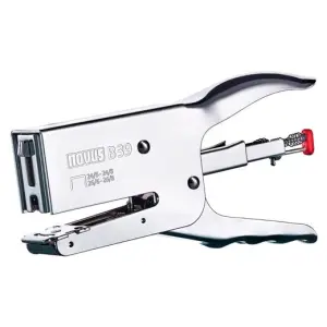 Novus Grapadora De Tenaza B 39 Ergonomica Metal Cromado Plata