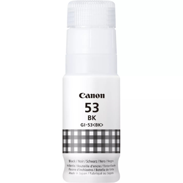 Canon Gi53 Negro Botella De Tinta Original - Gi53Bk/4699C001
