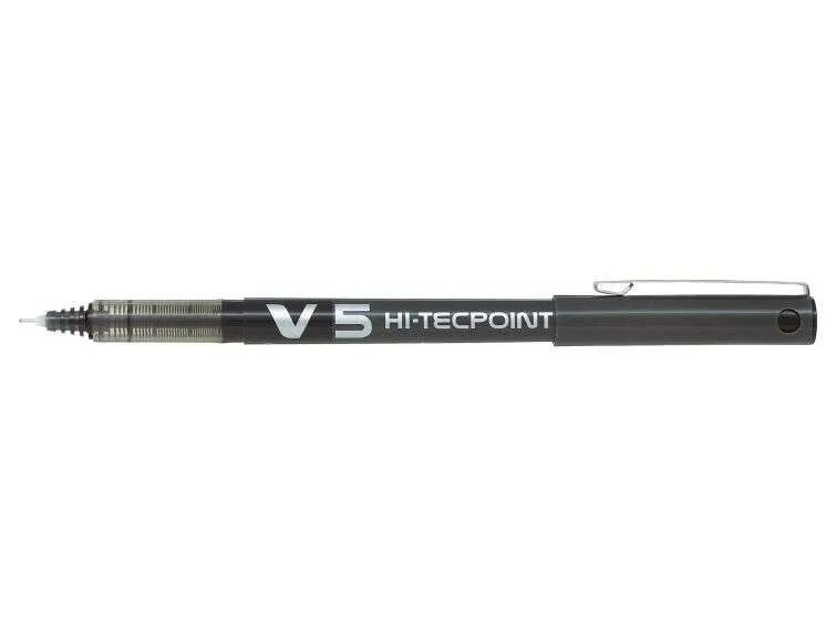 Pilot V-5 Hi-Tecpoint Roller Tinta Líquida Negra