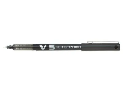 Pilot V-5 Hi-Tecpoint Roller Tinta Líquida Negra
