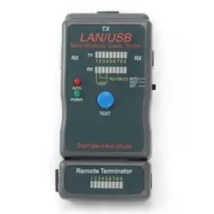 Gembird Comprobador de Cable RJ45/RJ11