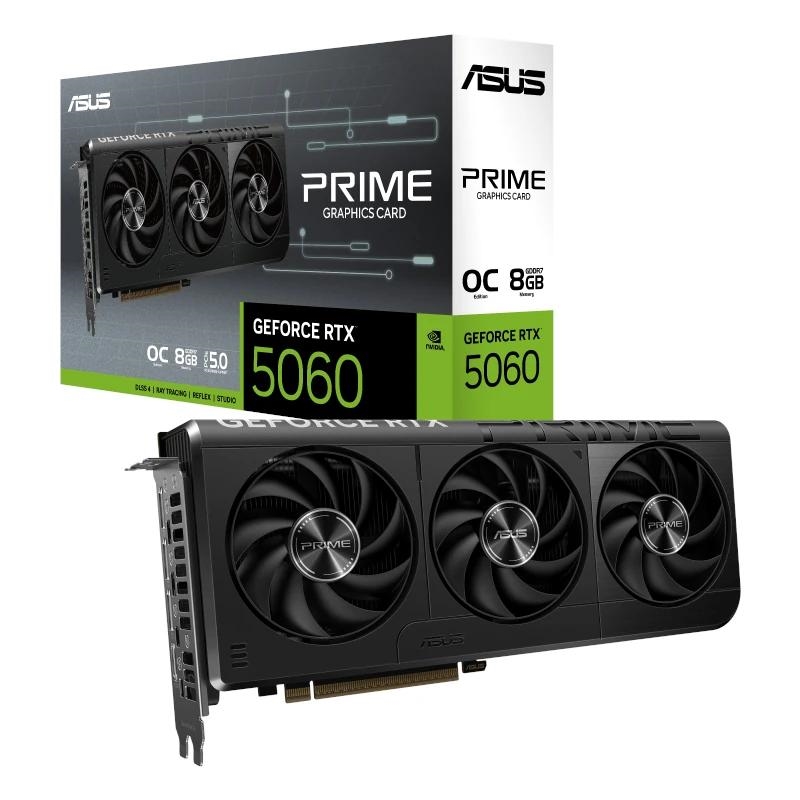 Asus Vga Nvidia Prime Rtx 5060 O8G 8Gb Ddr7