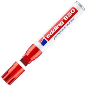Edding Marcador Permanente 850 Rojo