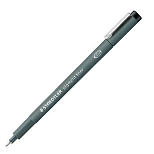 Staedtler Rotulador Calibrado Pigment Liner 0.8Mm Negro