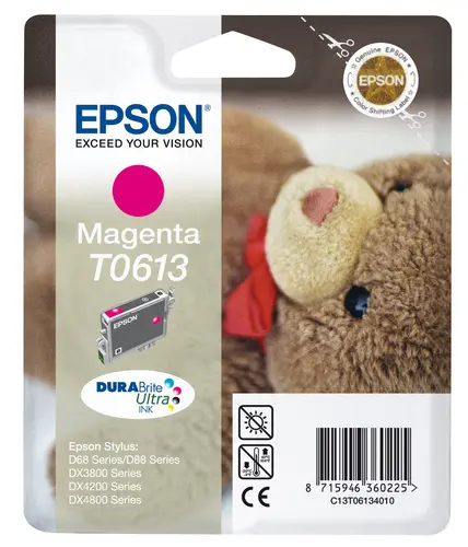 Epson Tinta Magenta Stylus D 68 88 88 Plus para Impresoras DX 3800 3850 4200 4250 4800 4850