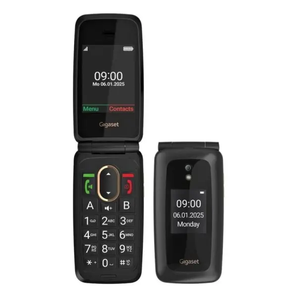 Gigaset Móvil Senior GL795 4G 2.31" Negro Con Base