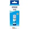 Epson Tinta Bote Cian Nº 113 para Ecotank ET-5850, ET-5800, ET-16650, ET-16600, ET-5880, ET-5170
