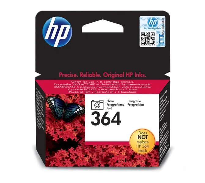 HP Cartucho De Tinta Original 364 Fotográfica