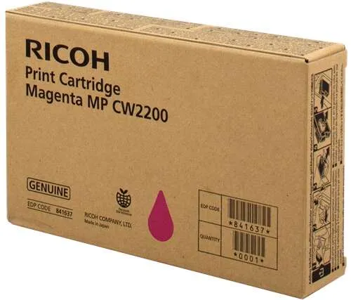 Ricoh Aficio MP-CW2200SP Cartucho de Tinta Original Magenta - 841637