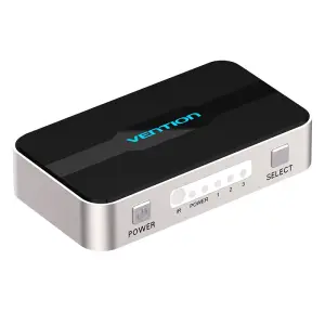 Vention Duplicador HDMI Macho a 4x HDMI Hembra Gris