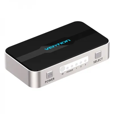 Vention Duplicador HDMI Macho a 4x HDMI Hembra Gris