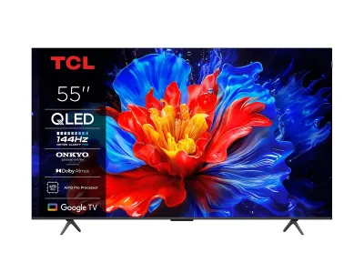 TCL 55P8K Smart TV 55" QLED UltraHD 4K HDR - Google TV, WiFi, HDMI, USB 2.0, Bluetooth
