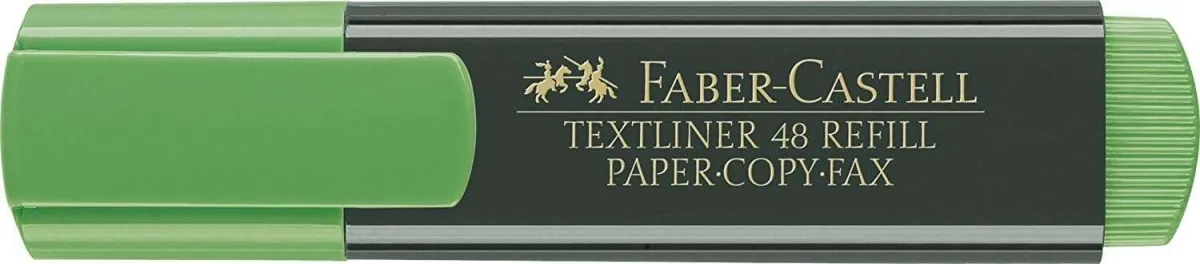 Faber Castell Marcador Fluorescente Textliner 48 Verde